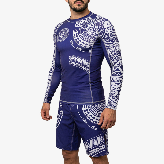 Рашгард Hardcore Training Ta Moko Purple - фото 4