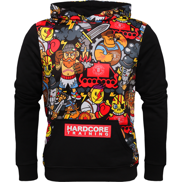Худи Hardcore Training Doodles - фото 3