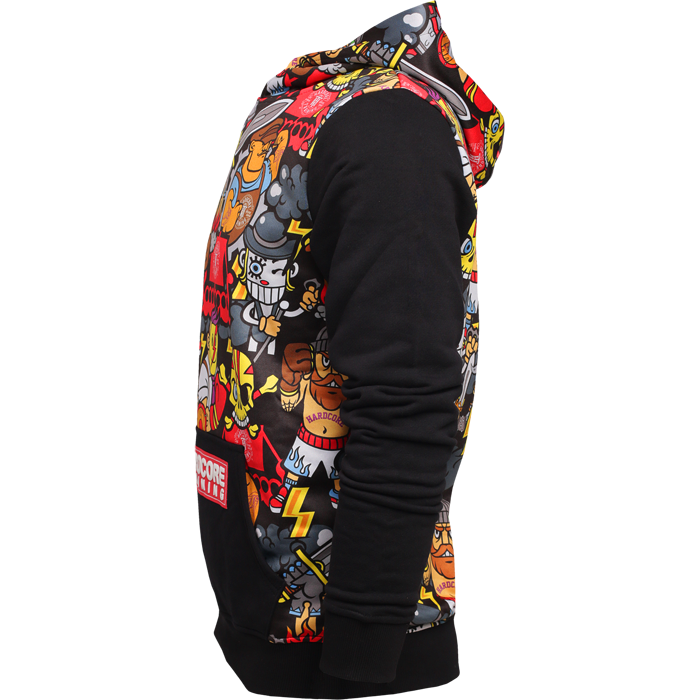 Худи Hardcore Training Doodles - фото 4