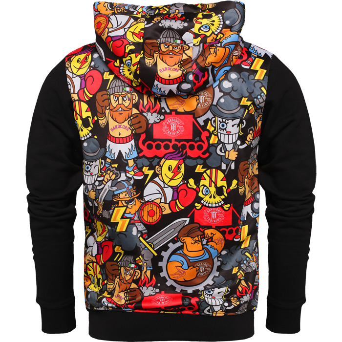 Худи Hardcore Training Doodles - фото 5