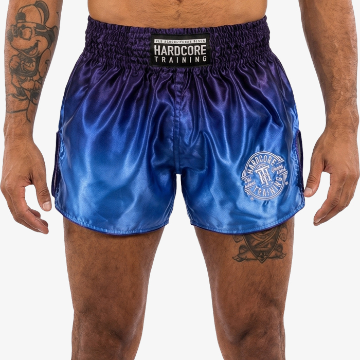 Шорты для тайского бокса Hardcore Training Gradient Blue - фото 2