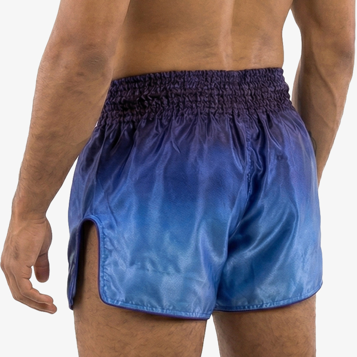 Шорты для тайского бокса Hardcore Training Gradient Blue - фото 3