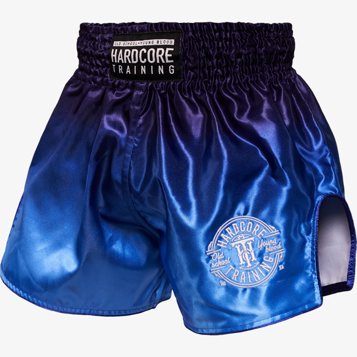 Шорты для тайского бокса Hardcore Training Gradient Blue - фото 5