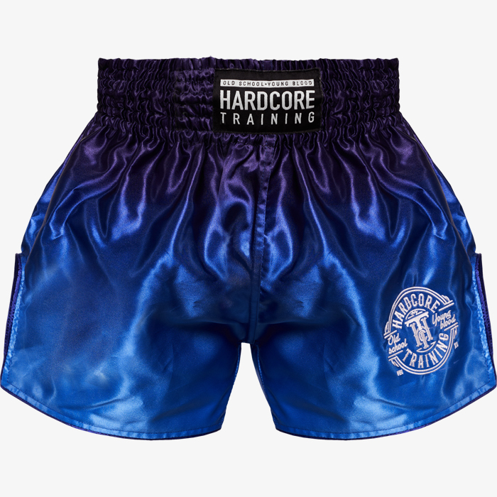 Шорты для тайского бокса Hardcore Training Gradient Blue - фото 6
