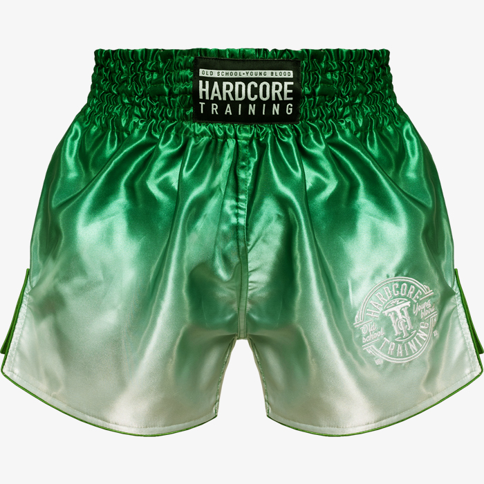 Тайские шорты Hardcore Training Gradient Green - фото 6