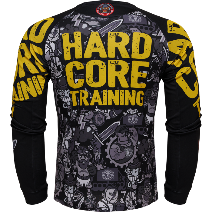Тренировочный лонгслив Hardcore Training Doodles - фото 7