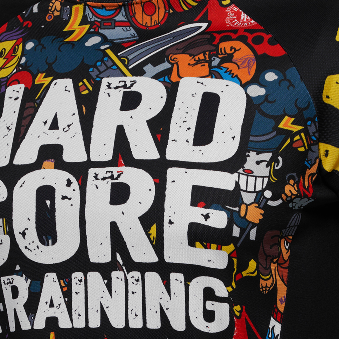 Тренировочный лонгслив Hardcore Training Doodles - фото 8