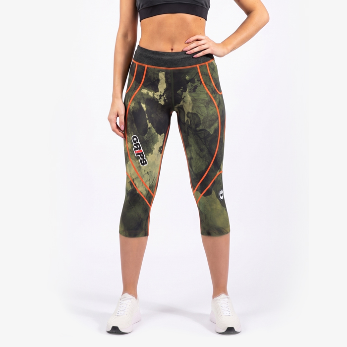 Женские бриджи Gr1ps Green Camo - фото 1