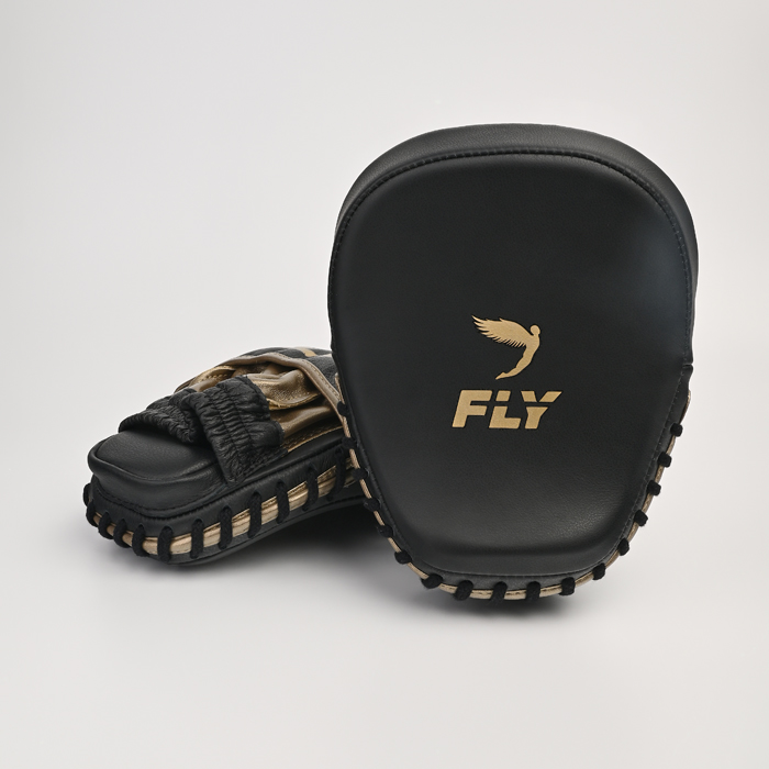 Лапы Fly Micro Speed Mitts Black/Gold - фото 3