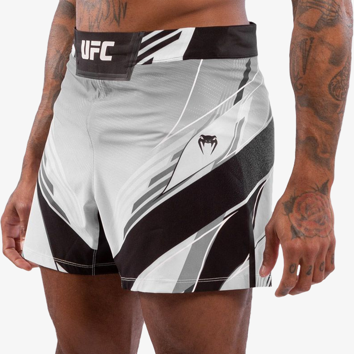 Шорты ММА Venum UFC Fight Night Long Fit 0440 серые - фото 1