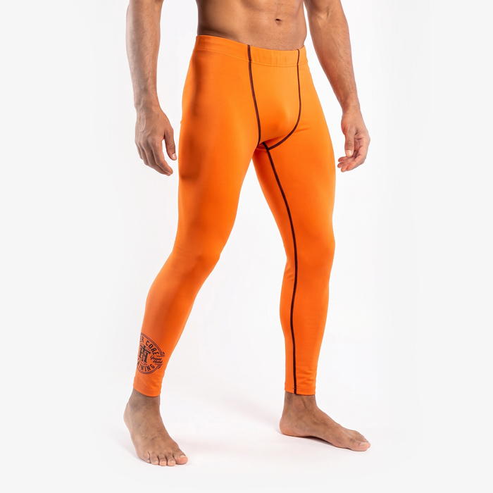 Компрессионные штаны Hardcore Training Perfect Orange - фото 1