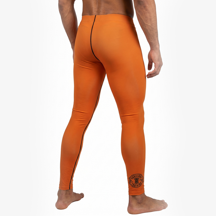 Компрессионные штаны Hardcore Training Perfect Orange - фото 3