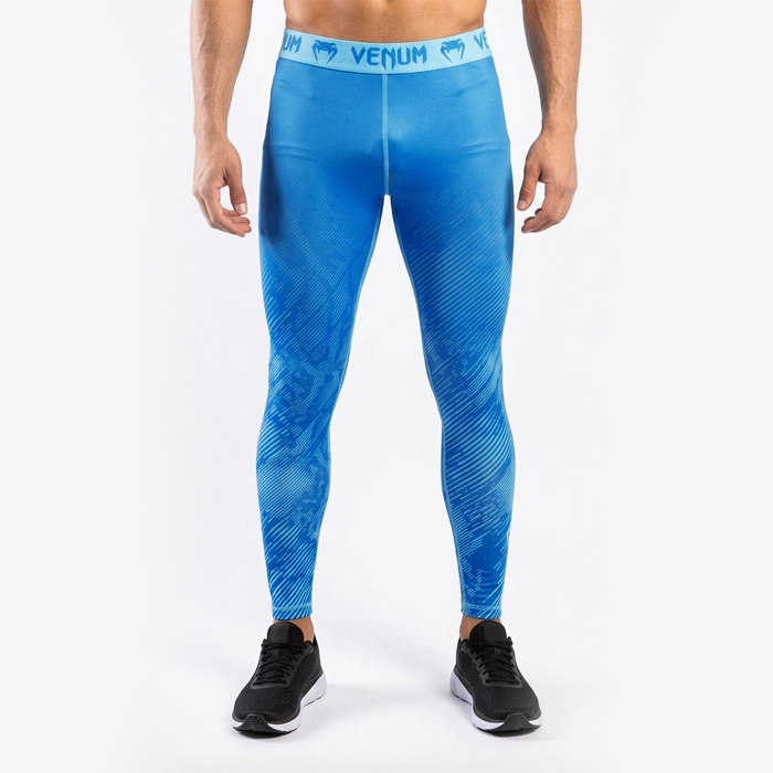 Компрессионные штаны Venum Fusion Blue - фото 1