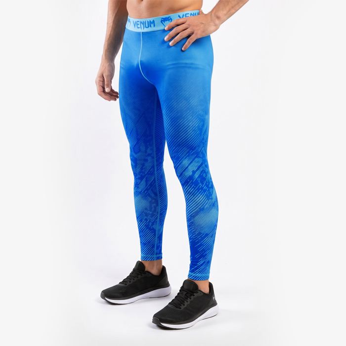 Компрессионные штаны Venum Fusion Blue - фото 2