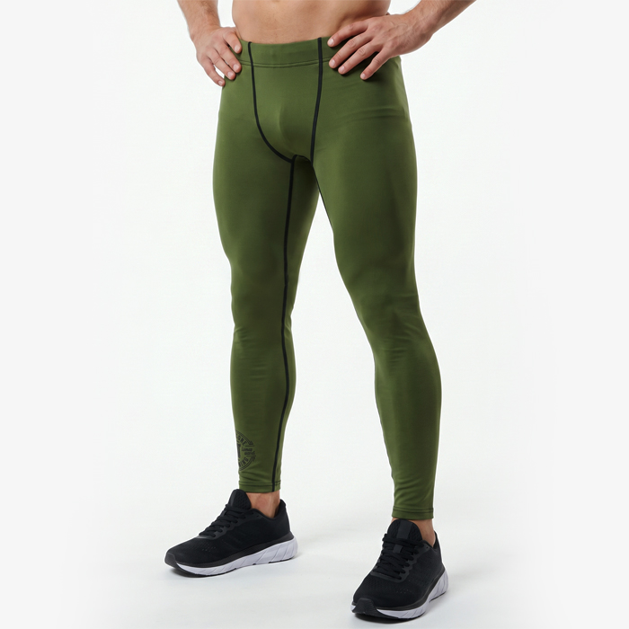 Компрессионные штаны Hardcore Training Perfect Olive - фото 1