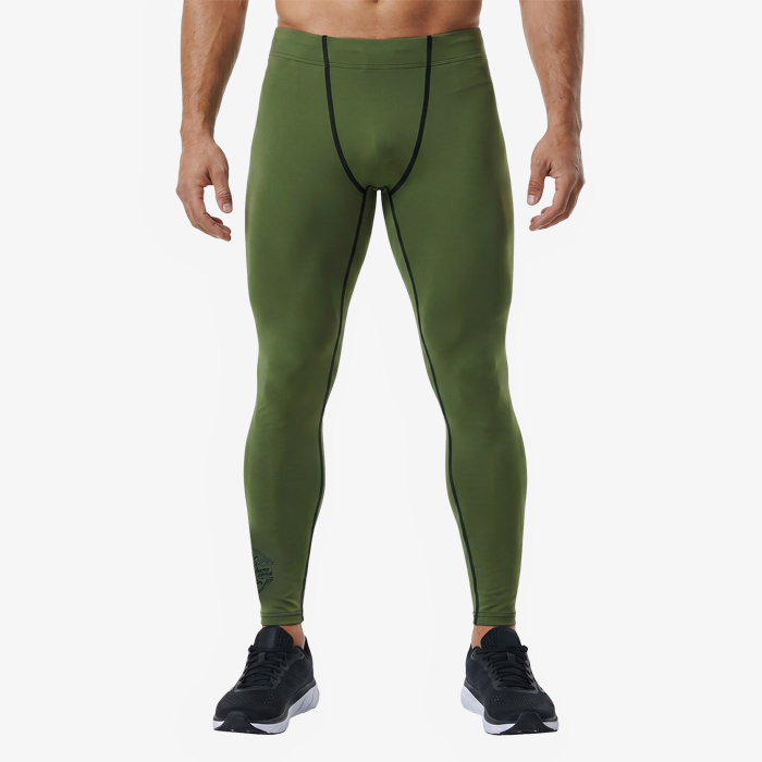 Компрессионные штаны Hardcore Training Perfect Olive - фото 2