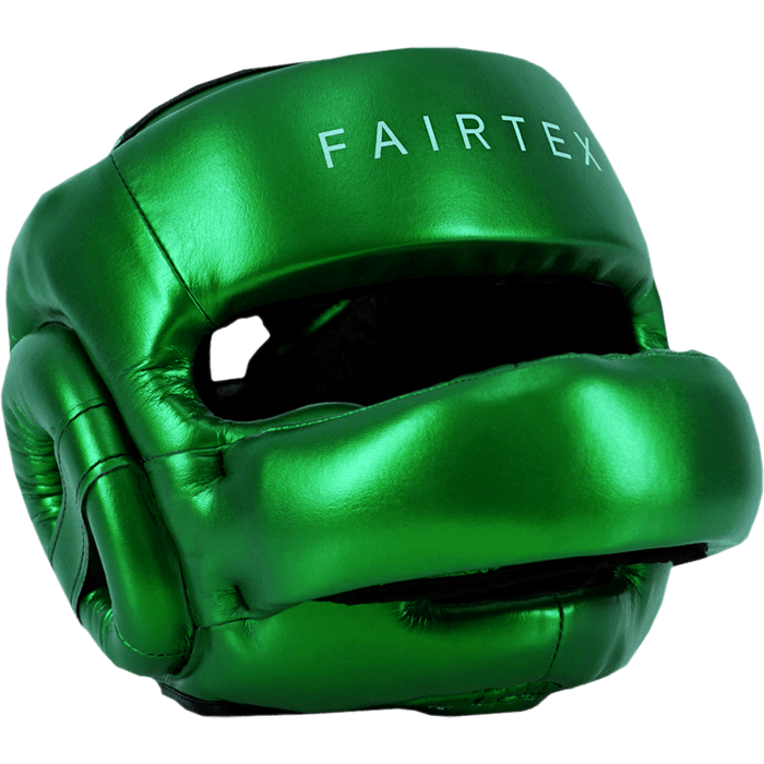 Бамперный шлем Fairtex HG17 Pro Green - фото 1