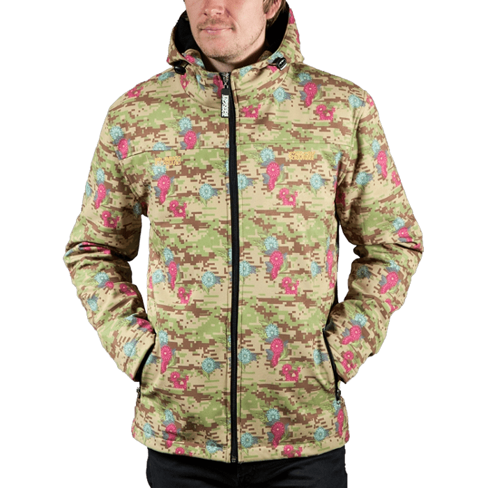 Куртка (ветровка) Scramble Floral Jacket - фото 1