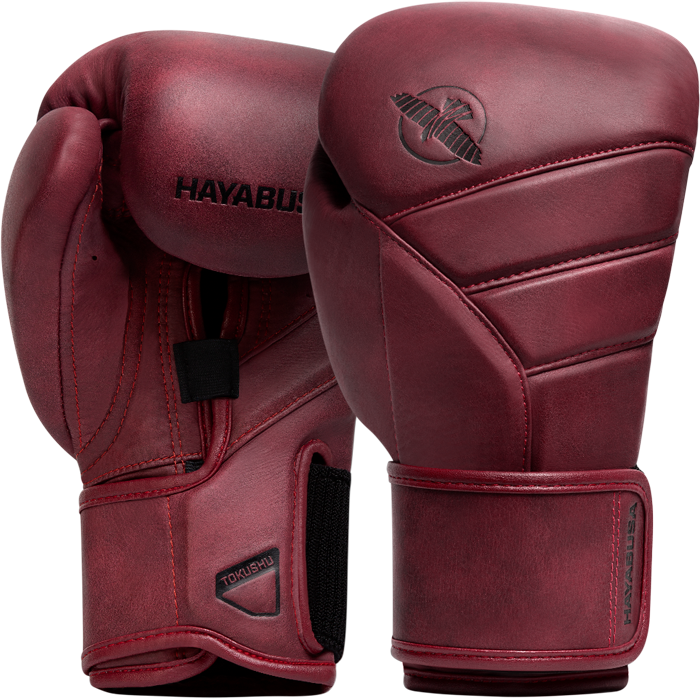 Боксерские перчатки Hayabusa T3 LX Crimson - фото 1