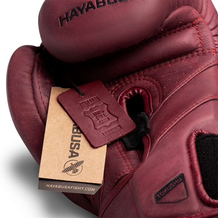 Боксерские перчатки Hayabusa T3 LX Crimson - фото 3