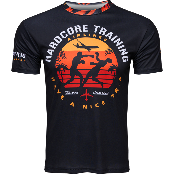 Тренировочная футболка Hardcore Training Voyage Black - фото 1