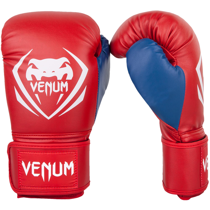Боксерские перчатки Venum Contender Red/White-Blue - фото 2