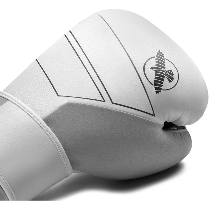 Боксерские перчатки Hayabusa S4 Leather Boxing Gloves White - фото 4