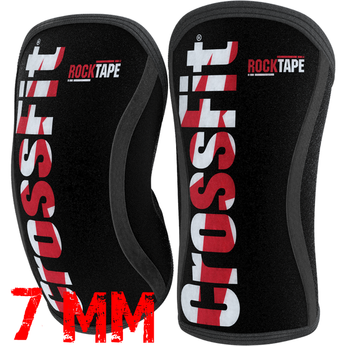 Наколенники RockTape 7mm CrossFit Red - фото 1