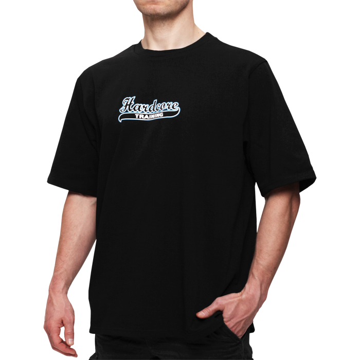 Футболка Hardcore Training Athletic Style Black Oversized Fit - фото 3