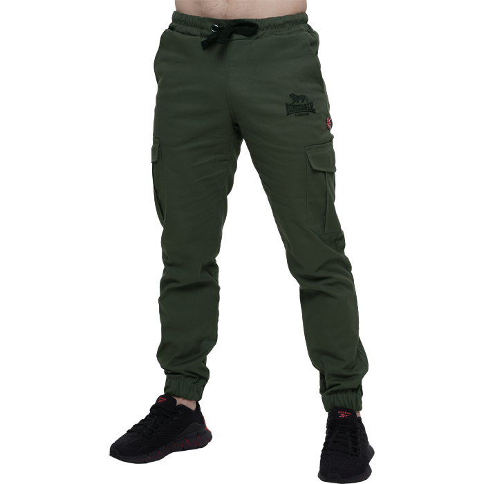 Джоггеры Lonsdale Cargo Jogger Khaki - фото 1