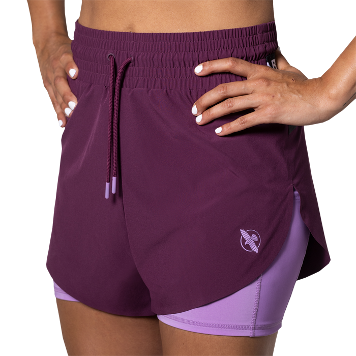 Женские шорты Hayabusa Mid Rise Layered Shorts - фото 1