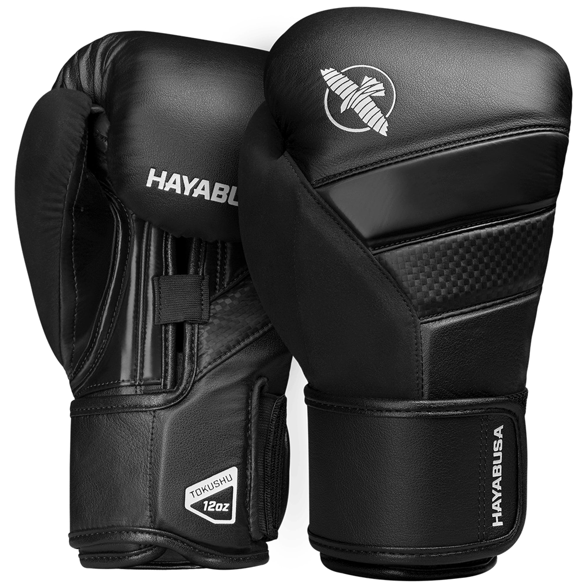 Боксерские перчатки Hayabusa T3 Black - фото 1