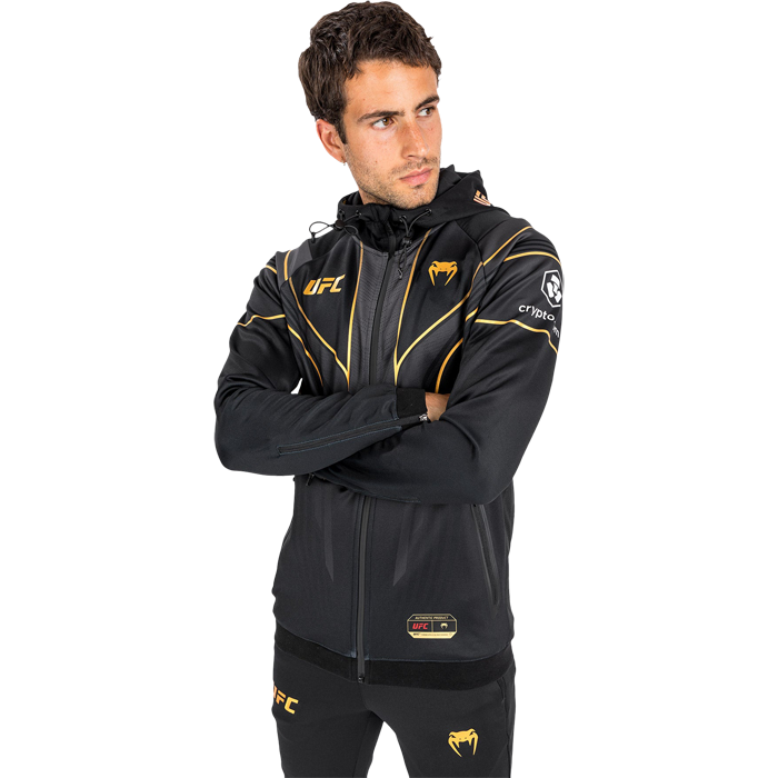 Кофта Venum UFC Authentic Fight Night 2.0 Walkout Hoodie Black Champion - фото 1