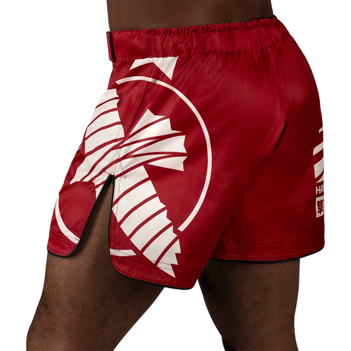 Шорты Hayabusa Icon Mid-Length Red/White - фото 2