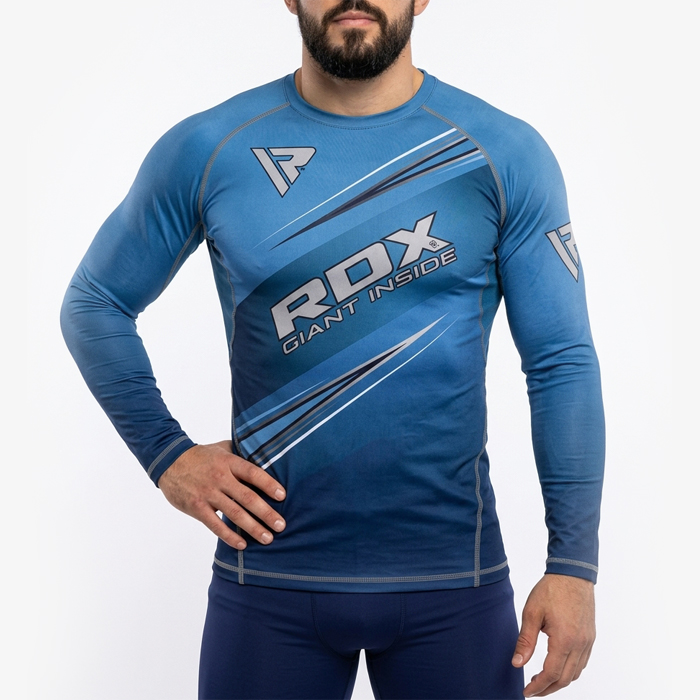 Рашгард RDX LS Blue - фото 2