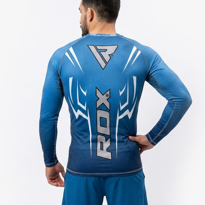 Рашгард RDX LS Blue - фото 4
