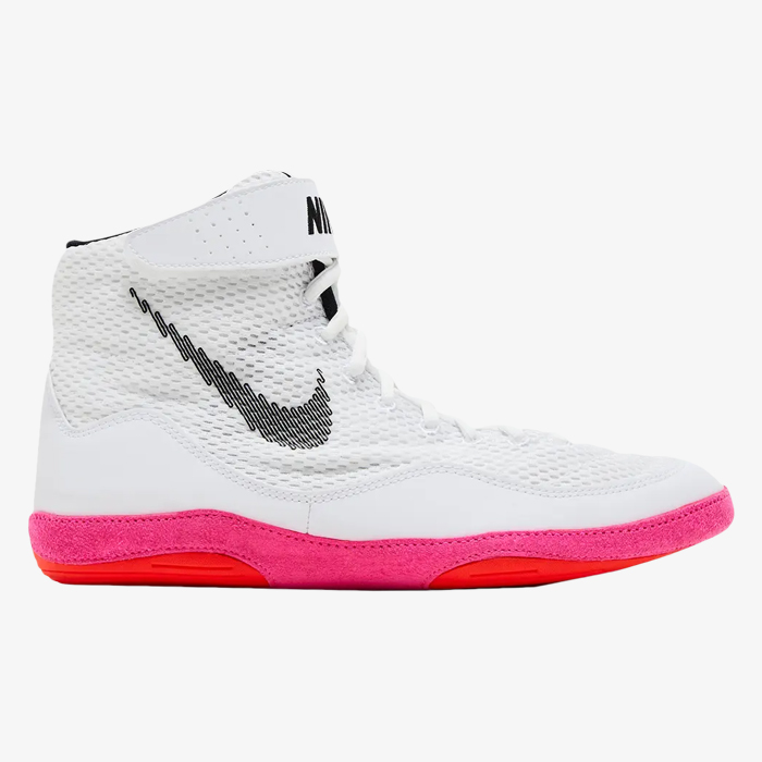 Борцовки Nike Inflict SE белый/черный/малиновый - фото 2