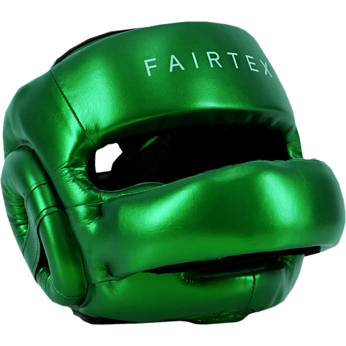 Бамперный шлем Fairtex HG17 Pro Green - фото 1