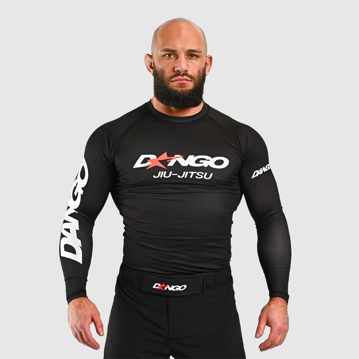 Рашгард с длинным рукавом Dango Star Jiu Jitsu Black - фото 6