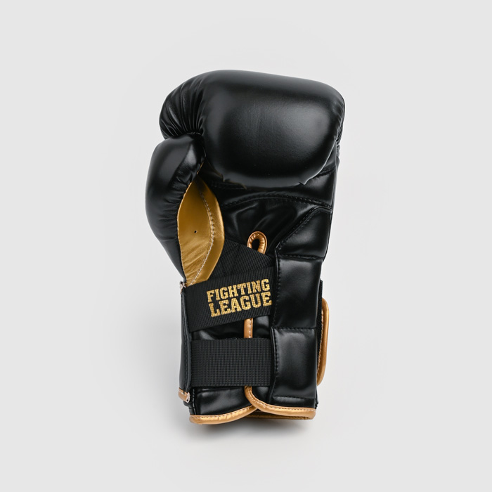 Боксерские перчатки Hardcore Training Fighting League Black PU - фото 6