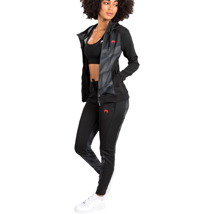 Женская толстовка Venum Phantom Black/Red - фото 3