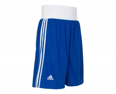 Шорты боксерские Adidas Boxing Short Punch Line синие - фото 2