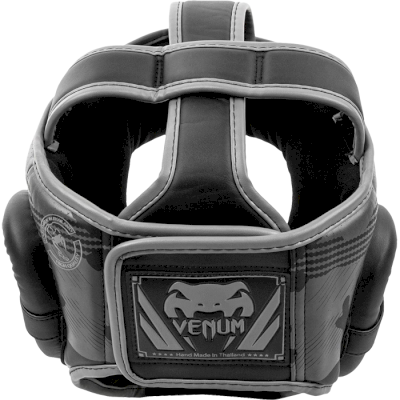 Боксерский шлем Venum Elite Black/Dark Camo - фото 3