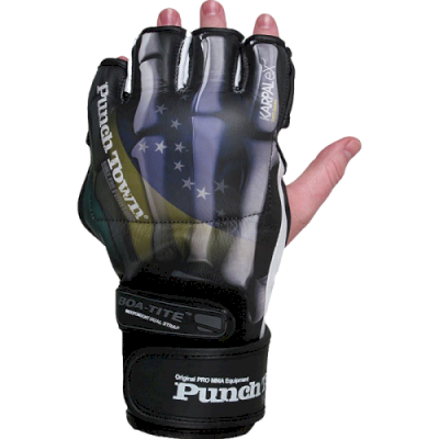 MMA перчатки (накладки) PunchTown KARPAL eX TAT2 (Brazil) - фото 1
