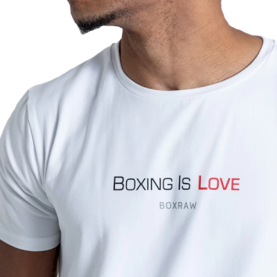 Футболка BoxRaw Boxing Is Love White - фото 1