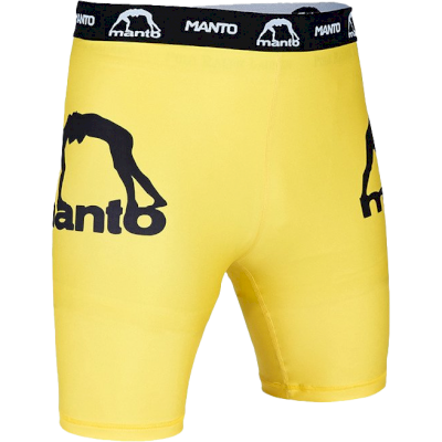 Компрессионные шорты Manto VT Dual Yellow