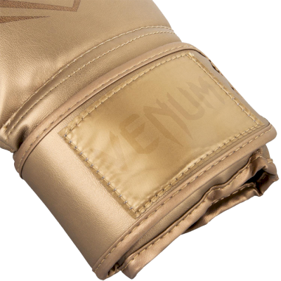 Боксерские перчатки Venum Contender Gold/Gold - фото 2