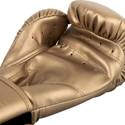 Боксерские перчатки Venum Contender Gold/Gold - фото 3