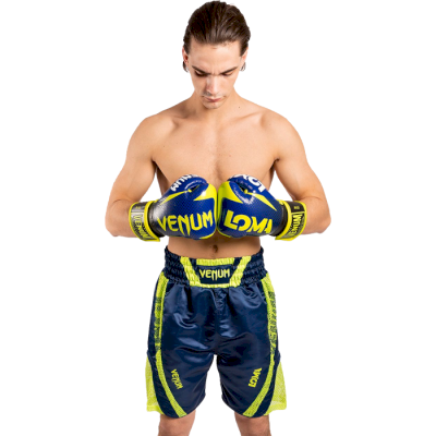 Боксерские шорты Venum x Loma Origins Blue/Yellow - фото 7