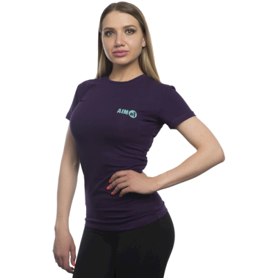 Женская футболка Aim Purple/Sea